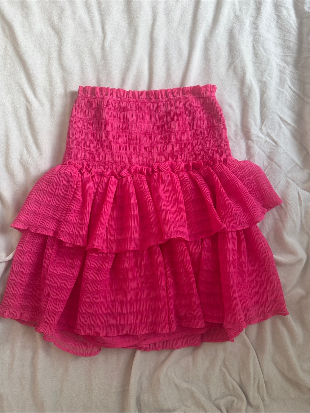 pink skirt